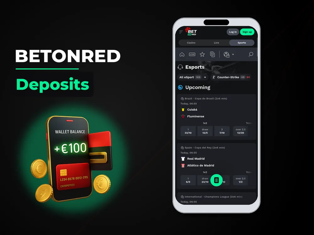betonred - Deposits