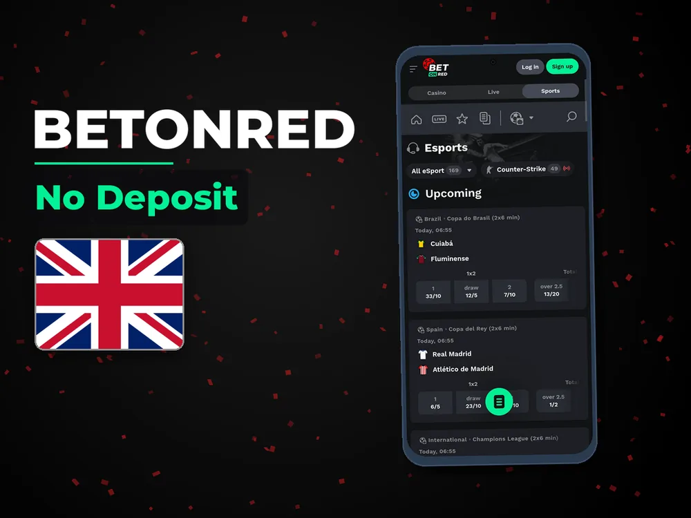 betonred - No Deposit