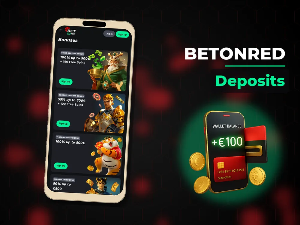 betonred - Deposits