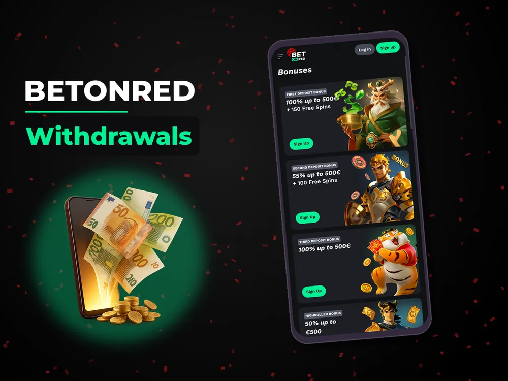 betonred - Withdrawals