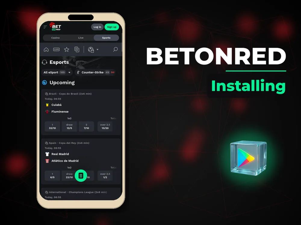 betonred - Installing