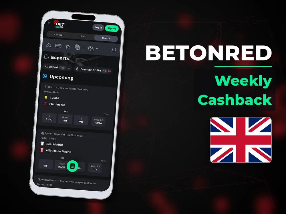 betonred - Weekly Cashback