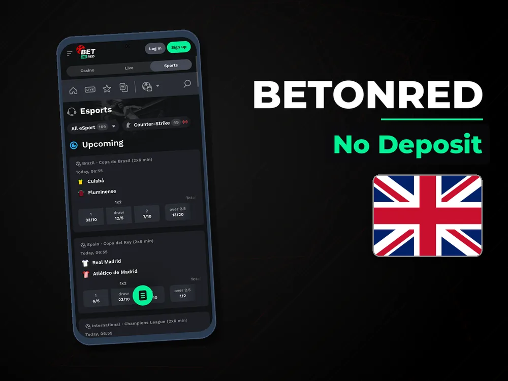 betonred - No Deposit